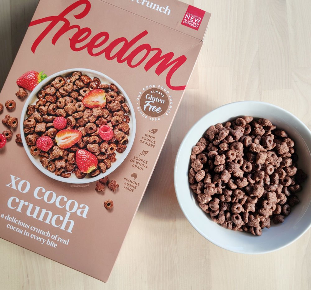 Freedom XO Cocoa Crunch.
