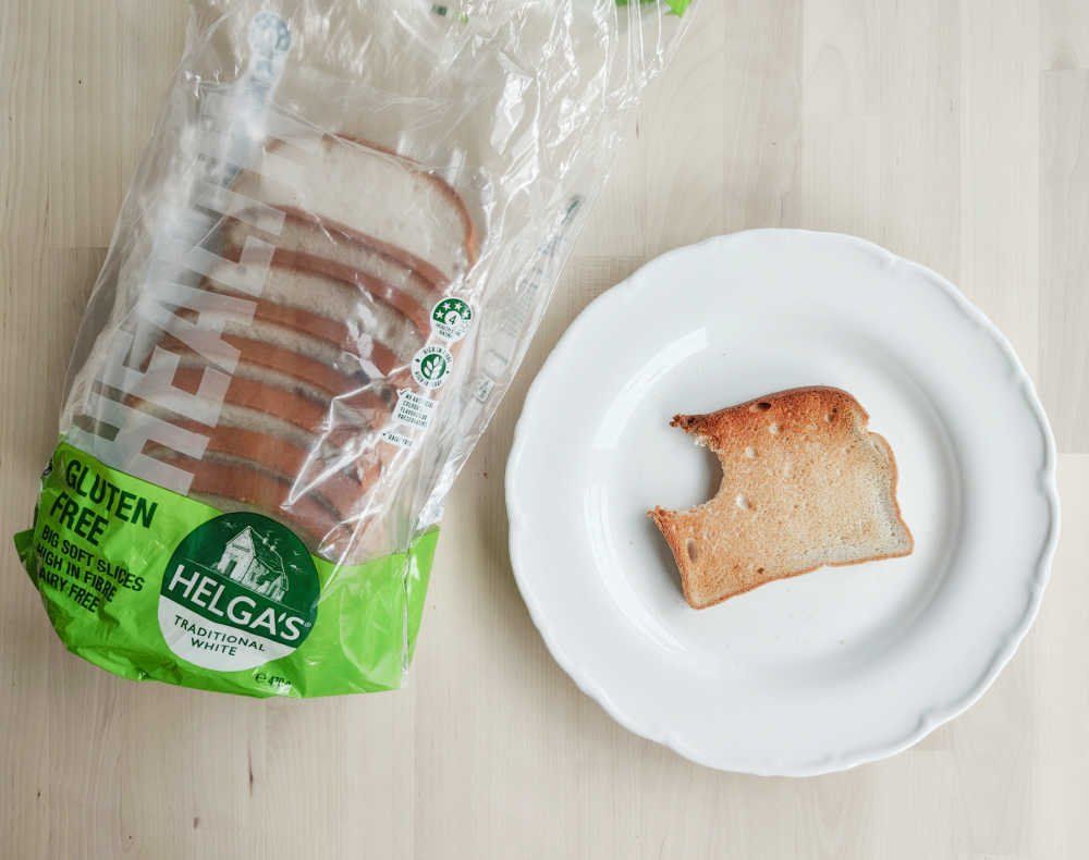 Helgas GF Sliced Toasted Bread.