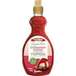 Queen Strawberry Topping