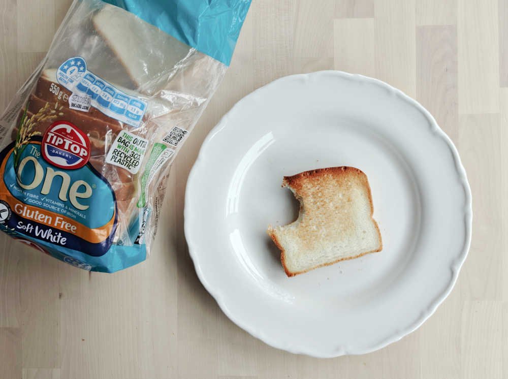 Tip Top The One Toasted Slice.