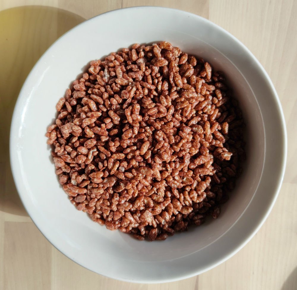 Top Down Bowl of Coco Pops GF.