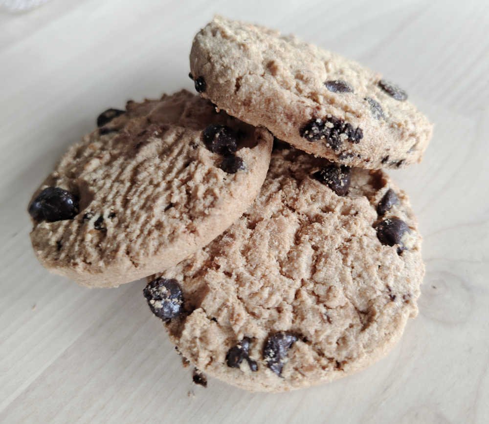 Aldi Belmont Biscuit Co Chocolate Chip Biscuits.
