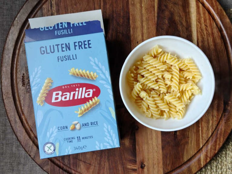Barila Gluten Free Fusilli.