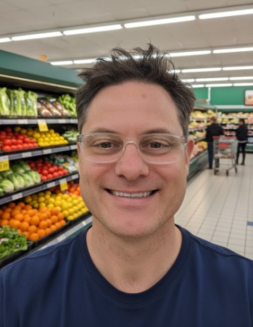 Nate at Supermarket