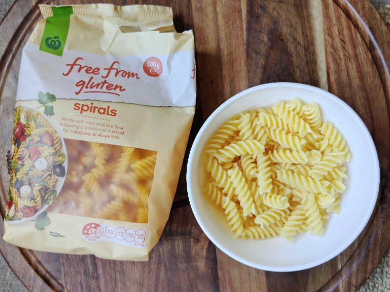 Woolworths Free From Gluten Spirals.