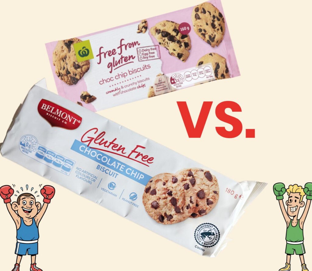 Woolworths Vs Aldi Chocolate Chip Biscuit Review.