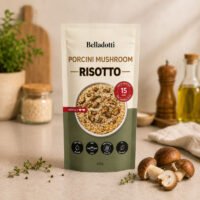 Belladotti Porcini Mushroom Risotto 110g Front of Pack