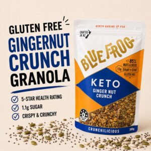 Blue Frog Keto Granola Ginger Nut Crunch 350g Sale