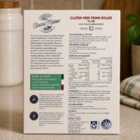 Cucina Matese Gluten Free Penne Pasta Back of Pack