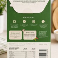 Slendier Ready Meal Konjac Rice with Quinoa Back of Pack
